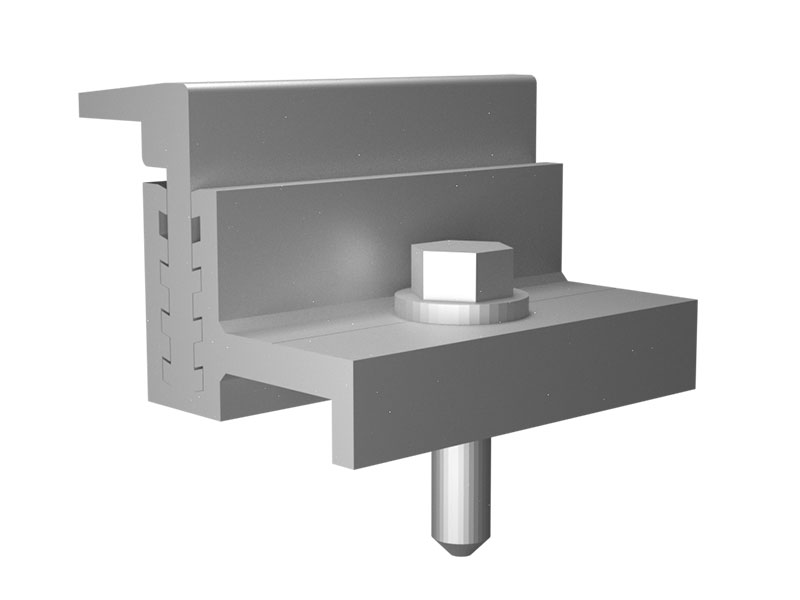 ESTRUTURA SOLAR FOTOVOLTAICO ROMAGNOLE 411831 RS-295 FIXADOR END CLAMP PARA ESTRUT. SOLAR SOLO RS-232 C-ACES. 411831 RS-295 FIXADOR END CLAMP PARA ESTRUT. SOLAR SOLO RS-232 C-ACES. 0