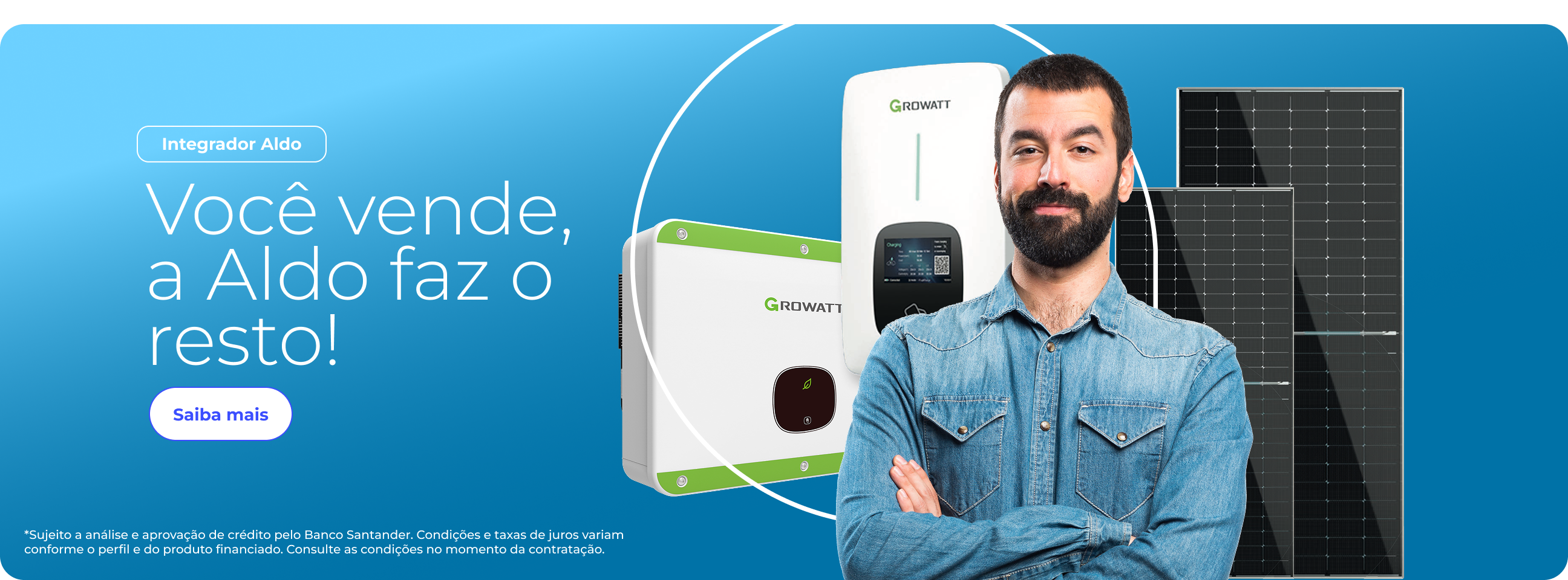 Você vende, a Aldo faz o resto!